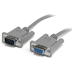 StarTech Serial Null modem cable - DB-9 (F) - DB-9 (F) - 10 ft (SCNM9FM)