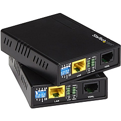 StarTech 10/100 VDSL2 Ethernet Extender Kit over Single Pair Wire ? 1km (110VDSLEXT)