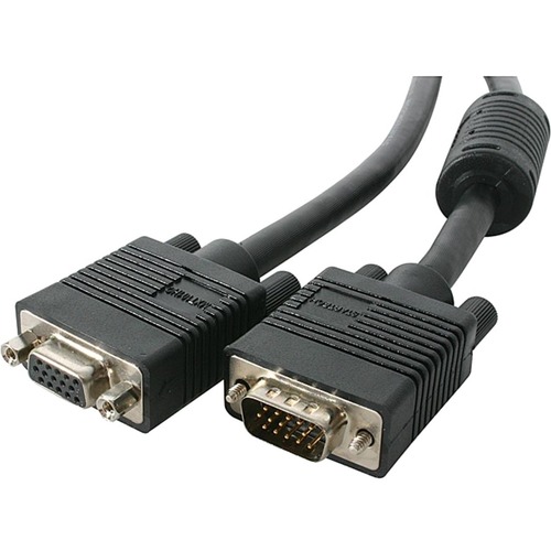 StarTech 3 ft Coax High Resolution VGA Monitor Extension Cable - HD15 M/F (MXT101HQ3)
