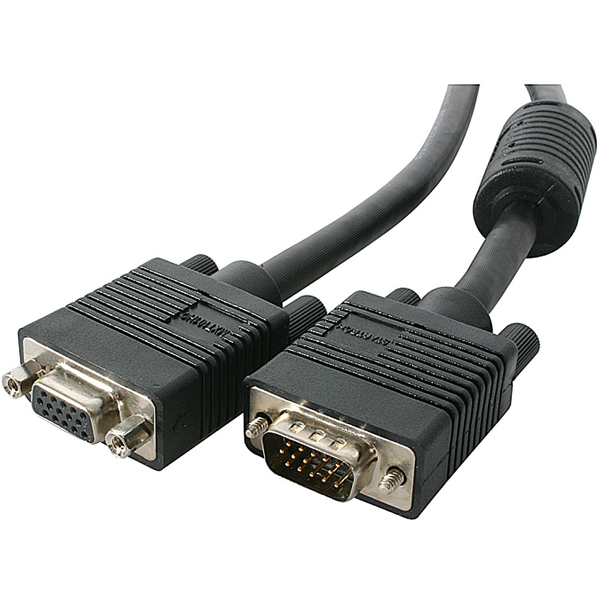StarTech Coax High-Resolution VGA Monitor extension Cable - SVGA - HD-15 (M) - HD-15 (F) - 35 ft (MXT101HQ35)