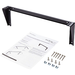 StarTech 1U 19in Steel Vertical Wall Mount Equipment Rack Bracket (RK119WALLV)