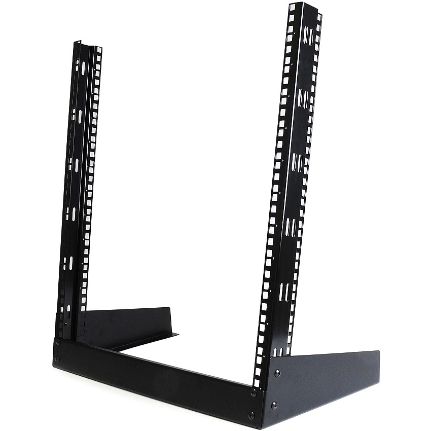 StarTech Open frame rack - 12U 19in - 2 post rack - desktop open rack (RK12OD)