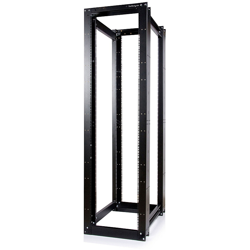 StarTech 45U 4 Post Open Frame Server Equipment Rack (4POSTRACKHD)