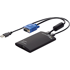 StarTech KVM Console to USB 2.0 Portable Laptop Crash Cart Adapter - Notebook Netbook Crash cart adapter - Compact - KVM to USB Notebook Portable KVM Console (NOTECONS01)