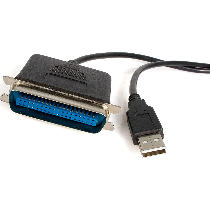 StarTech Parallel printer adapter - USB - parallel - 10 ft (ICUSB128410)