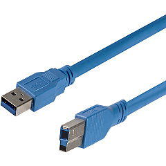 StarTech 6 ft SuperSpeed USB 3.0 Cable A to B M/M (USB3SAB6) StarTech 6 ft SuperSpeed USB 3.0 Cable A to B M/M (USB3SAB6)