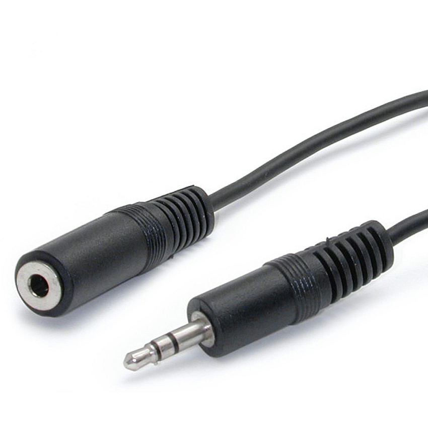 StarTech - Audio cable - mini-phone stereo 3.5 mm (F) - mini-phone stereo 3.5 mm (M) - 1.8 m (MU6MF)