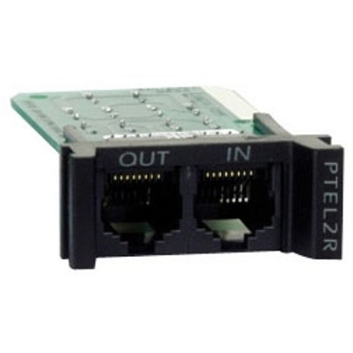 APC Replaceable, Rackmount, 1U, 2 Line Telco Surge Protection Module (PTEL2R)