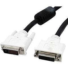 StarTech 15 ft DVI-D Dual Link Monitor Extension Cable - M/F (DVIDDMF15)