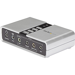 StarTech 7.1 USB Audio Adapter External Sound Card (ICUSBAUDIO7D)