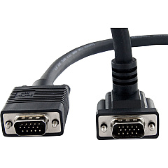 StarTech 6 ft 90 Degree Down Angled VGA Monitor Cable (MXT101MMHD6) StarTech 6 ft 90 Degree Down Angled VGA Monitor Cable (MXT101MMHD6)