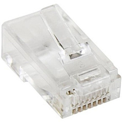 StarTech Cat 5e RJ45 Solid Modular Plug Connector - 50 Pack (CRJ45SOL50PK)