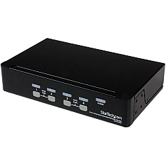 StarTech 4 Port 1U Rackmount USB KVM Switch with OSD (SV431DUSBU) StarTech 4 Port 1U Rackmount USB KVM Switch with OSD (SV431DUSBU)