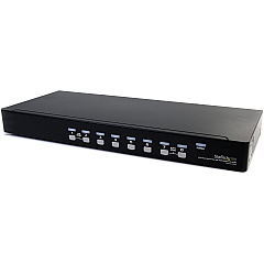 StarTech 8 Port Rackmount USB VGA KVM Switch w/ Audio (SV831DUSBAU) StarTech 8 Port Rackmount USB VGA KVM Switch w/ Audio (SV831DUSBAU)