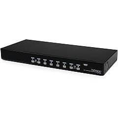 StarTech 8 Port 1U Rackmount USB KVM Switch with OSD (SV831DUSBU) StarTech 8 Port 1U Rackmount USB KVM Switch with OSD (SV831DUSBU)