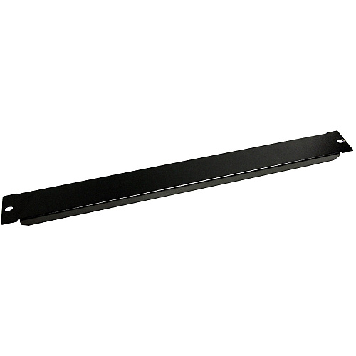 StarTech Blanking Panel - 1U - 19in - Steel - Black - Blank Rack Panel - Filler Panel - Rack Mount Panel - Rack Blanks (BLANKB1)
