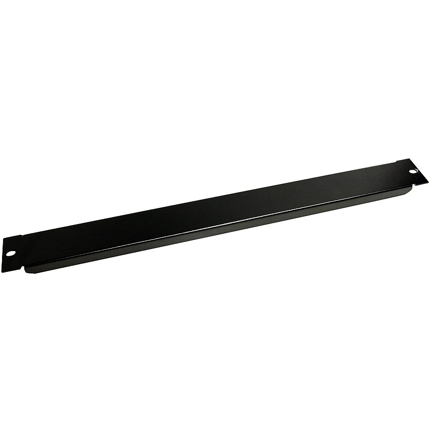 StarTech Blanking Panel - 1U - 19in - Steel - Black - Blank Rack Panel - Filler Panel - Rack Mount Panel - Rack Blanks (BLANKB1)