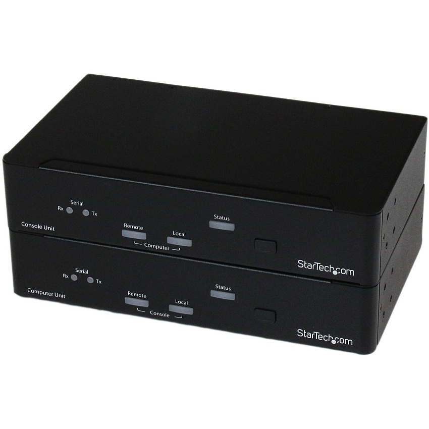StarTech USB DVI KVM Extender Over Fiber 2km - Serial/Audio (SV565FXDUSA)
