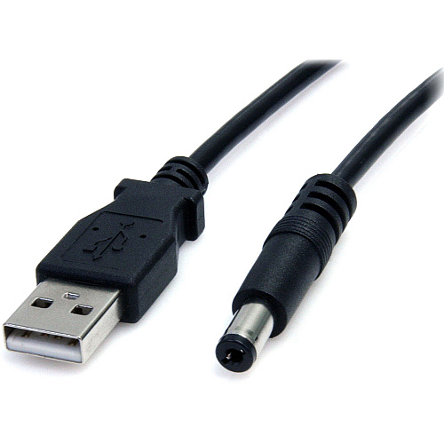StarTech 3 ft USB to Type M Barrel 5V DC Power Cable (USB2TYPEM)