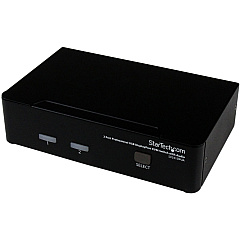 StarTech 2 Port USB DisplayPort KVM Switch with Audio (SV231DPUA)