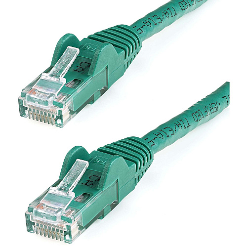 StarTech 3ft CAT6 Ethernet Cable - Green Snagless Gigabit - 100W PoE UTP 650MHz Category 6 Patch Cord UL Certified Wiring/TIA (N6PATCH3GN)