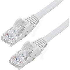 StarTech 7ft CAT6 Ethernet Cable - White Snagless Gigabit - 100W PoE UTP 650MHz Category 6 Patch Cord UL Certified Wiring/TIA (N6PATCH7WH) StarTech 7ft CAT6 Ethernet Cable - White Snagless Gigabit - 100W PoE UTP 650MHz Category 6 Patch Cord UL Certified Wiring/TIA (N6PATCH7WH)