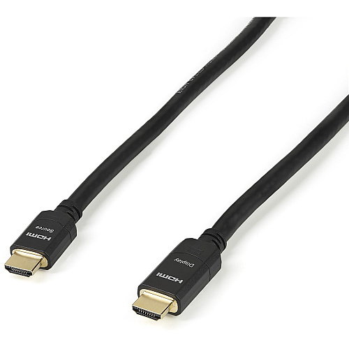 StarTech 80 ft Active High Speed HDMI Cable - Ultra HD 4k x 2k HDMI Cable - HDMI to HDMI M/M (HDMIMM80AC)