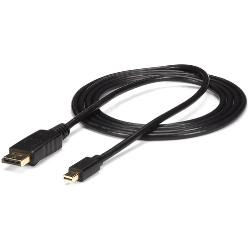 StarTech 10ft (3m) Mini DisplayPort to DisplayPort 1.2 Cable, 4K x 2K mDP to DisplayPort Adapter Cable, Mini DP to DP Cable (MDP2DPMM10)