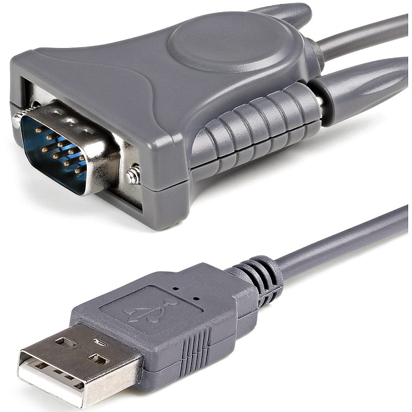 StarTech USB to Serial Adapter - 3 ft / 1m - with DB9 to DB25 Pin Adapter - Prolific PL-2303 - USB to RS232 Adapter Cable (ICUSB232DB25)