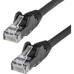 StarTech 35ft CAT6 Ethernet Cable - Black Snagless Gigabit - 100W PoE UTP 650MHz Category 6 Patch Cord UL Certified Wiring/TIA (N6PATCH35BK)