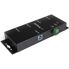 StarTech 4 Port Industrial USB 3.0 Hub - Mountable - Rugged USB Hub (ST4300USBM) StarTech 4 Port Industrial USB 3.0 Hub - Mountable - Rugged USB Hub (ST4300USBM)