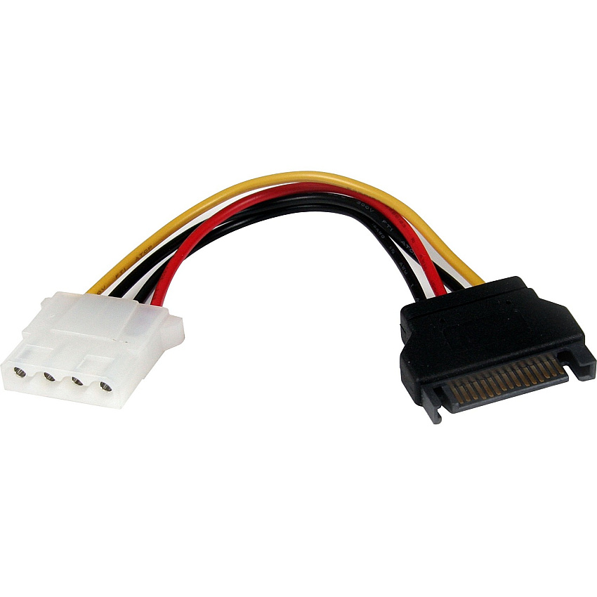 StarTech 6in SATA to LP4 Power Cable Adapter - F/M (LP4SATAFM6IN)