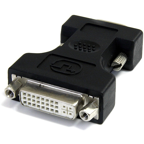 StarTech DVI to VGA Cable Adapter - Black - F/M (DVIVGAFMBK)