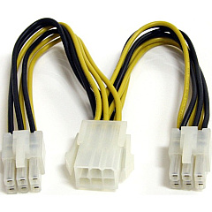 StarTech Star Tech.com 6in PCI Express Power Splitter Cable (PCIEXSPLIT6) StarTech Star Tech.com 6in PCI Express Power Splitter Cable (PCIEXSPLIT6)