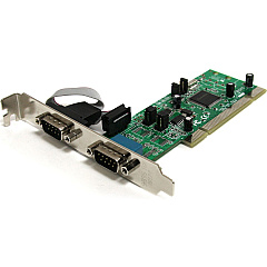 StarTech 2 Port PCI RS422/485 Serial Adapter Card with 161050 UART (PCI2S4851050)