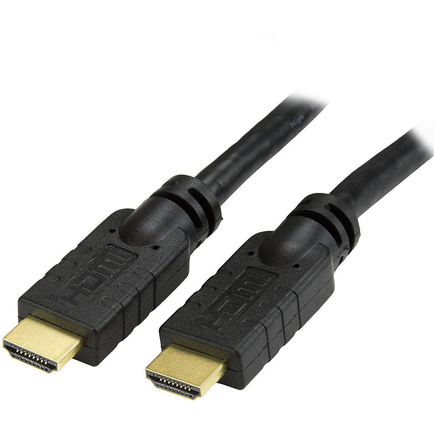 StarTech 20ft HDMI Cable, 4K High Speed HDMI Cable with Ethernet, 4K 30Hz UHD HDMI Cord M/M, 4K HDMI 1.4 Video/Display Cable, Black (HDMIMM20HS)