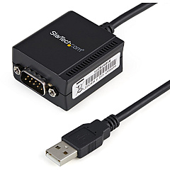 StarTech 1 Port FTDI USB to Serial RS232 Adapter Cable with COM Retention (ICUSB2321F)