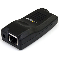 StarTech 10/100/1000 Mbps Gigabit 1 Port USB 2.0 over IP Device Server Adapter - USB Ethernet Over LAN Network Printer Converter - Windows 7 / XP / Vista ONLY (USB1000IP)