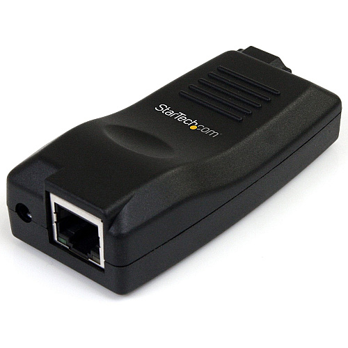 StarTech 10/100/1000 Mbps Gigabit 1 Port USB 2.0 over IP Device Server Adapter - USB Ethernet Over LAN Network Printer Converter - Windows 7 / XP / Vista ONLY (USB1000IP)