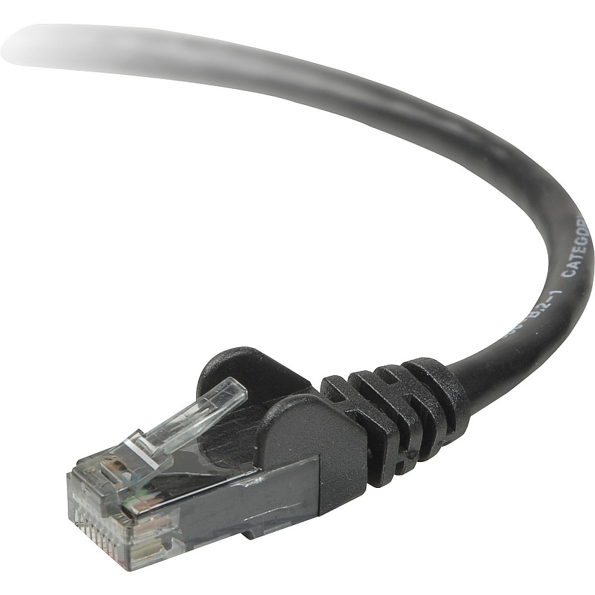 Belkin RJ45 Category 6 Patch Cable (A3L98005BLK)
