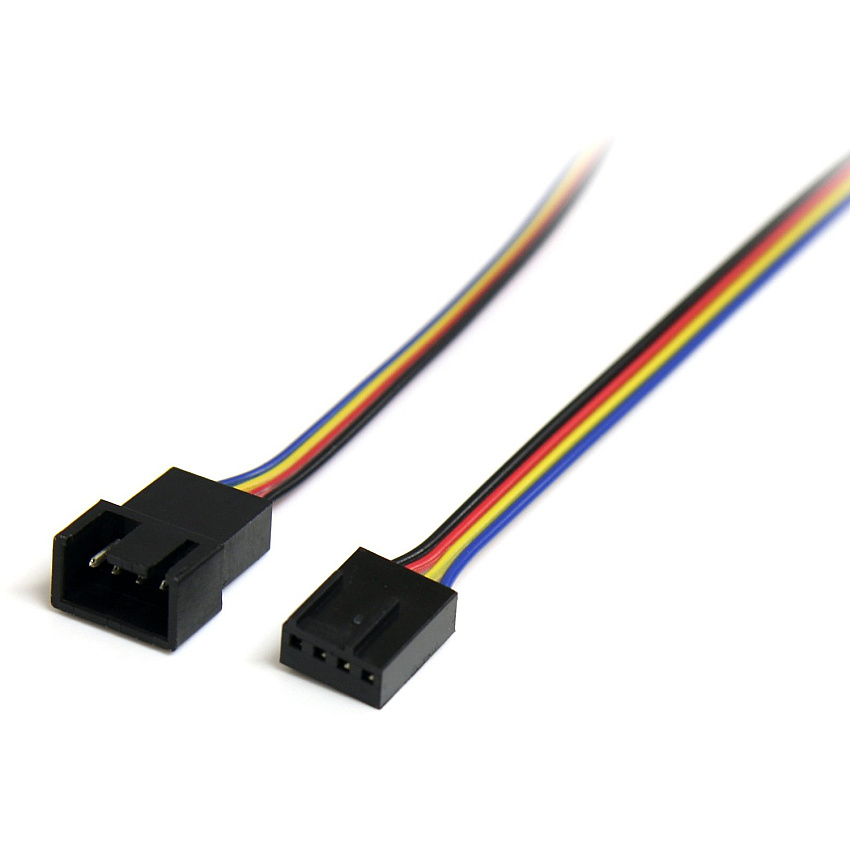 StarTech Star Tech.com 12in 4 Pin Fan Power Extension Cable (FAN4EXT12)