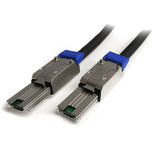 StarTech 1m External Mini SAS Cable - Serial Attached SCSI SFF-8088 to SFF-8088 (ISAS88881)