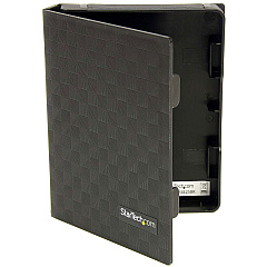 StarTech 2.5in Anti-Static Hard Drive Protector Case - Black (3pk) (HDDCASE25BK)