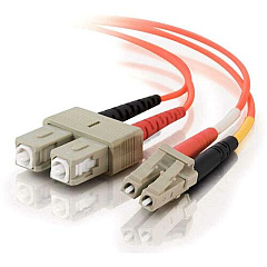 C2G-10m LC-SC 62.5/125 OM1 Duplex Multimode Fiber Optic Cable (TAA Compliant) - Orange (11124) C2G-10m LC-SC 62.5/125 OM1 Duplex Multimode Fiber Optic Cable (TAA Compliant) - Orange (11124)