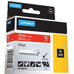 DYMO Colored 3/4" Vinyl Label Tape (1805422)
