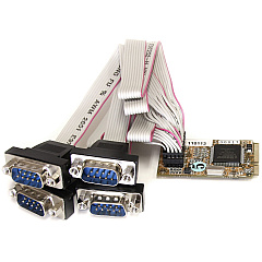 StarTech 4 Port RS232 Mini PCI Express Serial Card w/ 16650 (MPEX4S552) StarTech 4 Port RS232 Mini PCI Express Serial Card w/ 16650 (MPEX4S552)