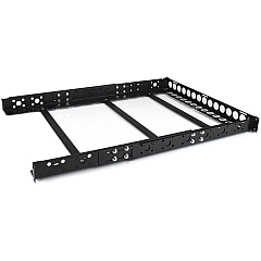 StarTech 1U Fixed 19" Adjustable Depth Universal Server Rack Rails (UNIRAILS1U)
