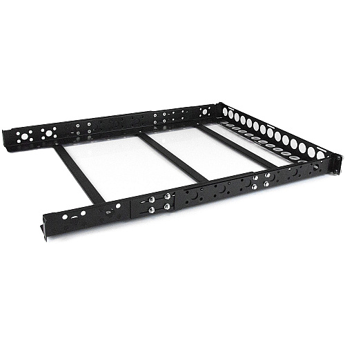 StarTech 1U Fixed 19" Adjustable Depth Universal Server Rack Rails (UNIRAILS1U)