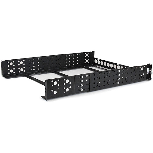 StarTech 2U Fixed 19" Adjustable Depth Universal Server Rack Rails (UNIRAILS2U)