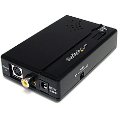 StarTech Composite and S-Video to HDMI Converter with Audio (VID2HDCON) StarTech Composite and S-Video to HDMI Converter with Audio (VID2HDCON)